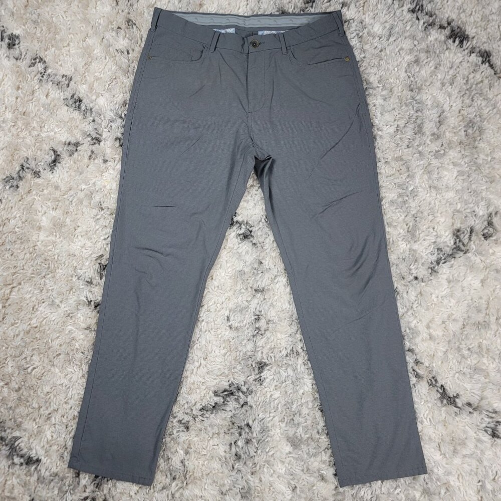 Tommy Bahama On Par IslandZone Flat Front Pants 36x31 Performance Chinos Golf